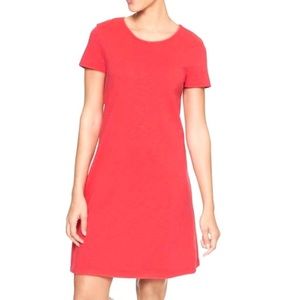 SOLD Gap Red Orange T-shirt Dress